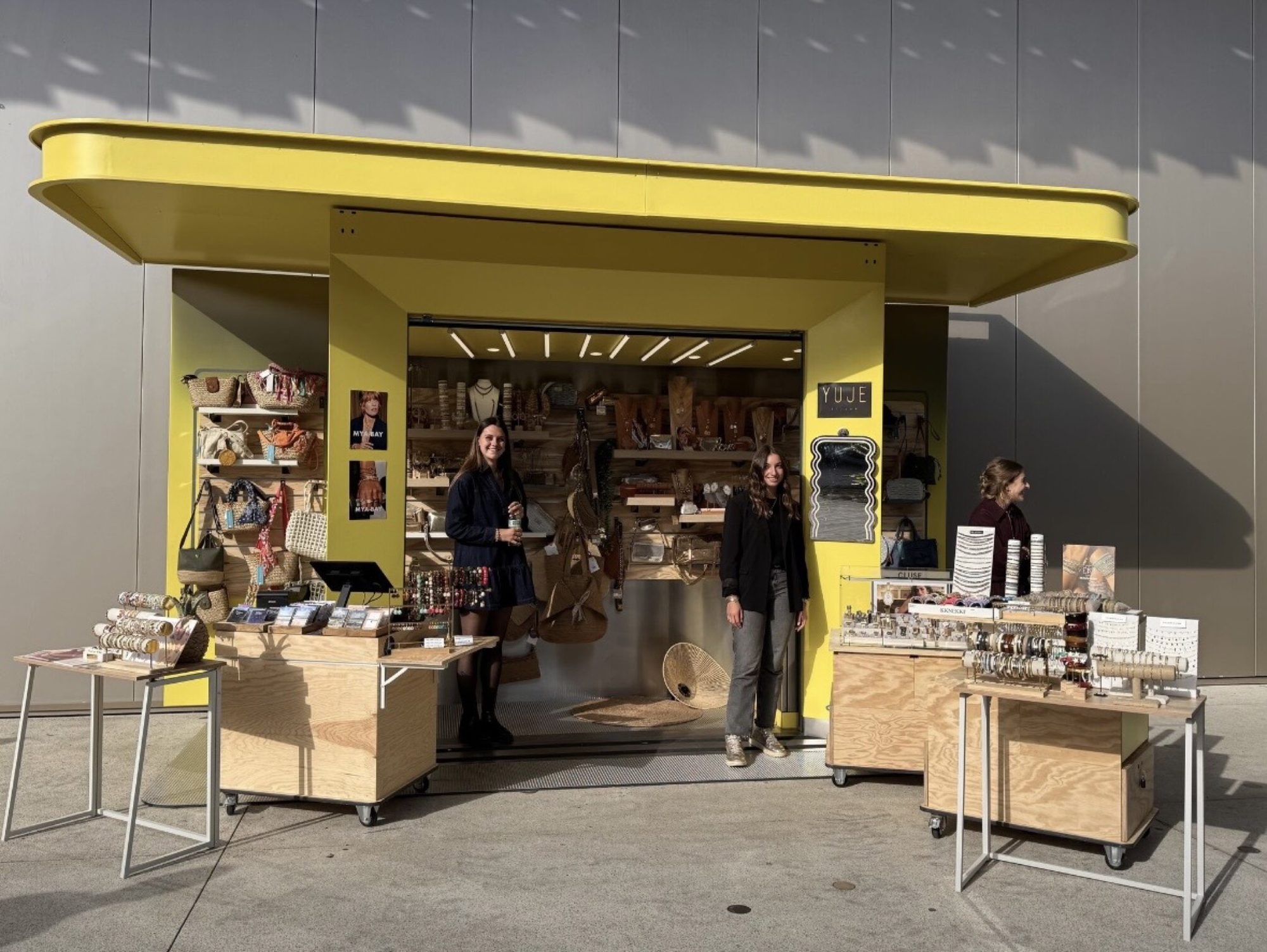 Kiosque Steel pour Apsys à Saint-Étienne