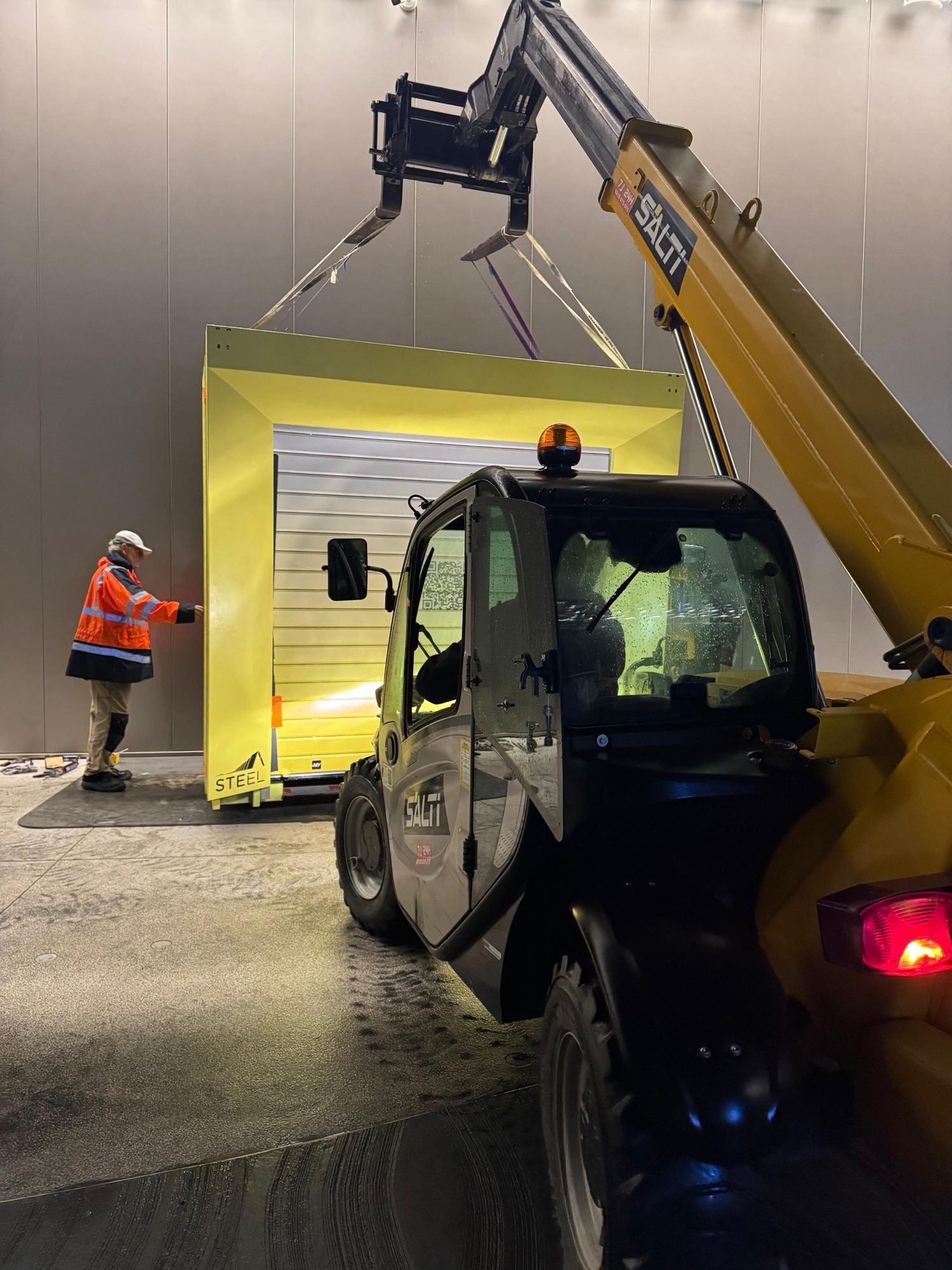 Kiosque Steel pour Apsys à Saint-Étienne