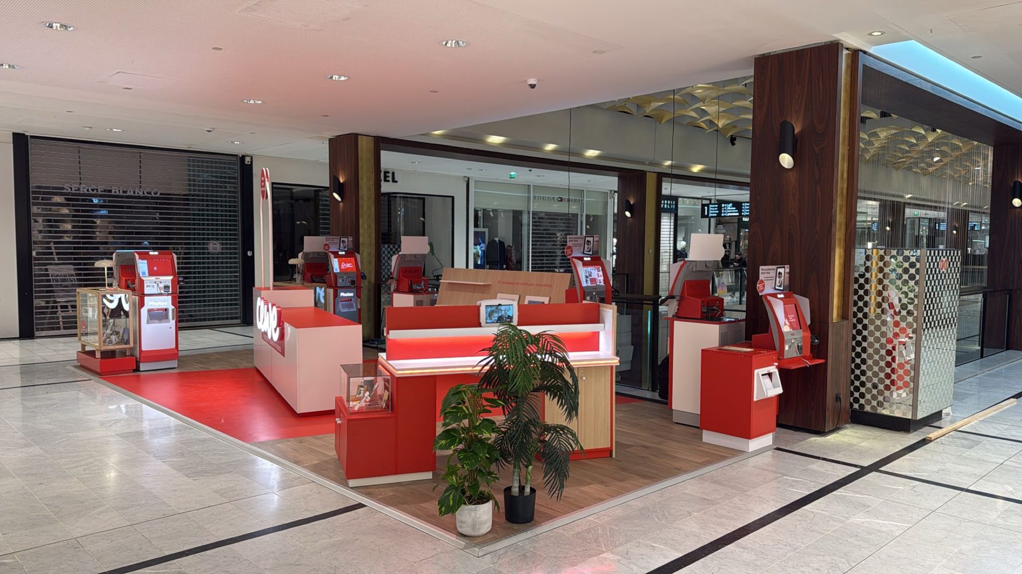 Pop-up Cewe en centre commercial, projet Share Client