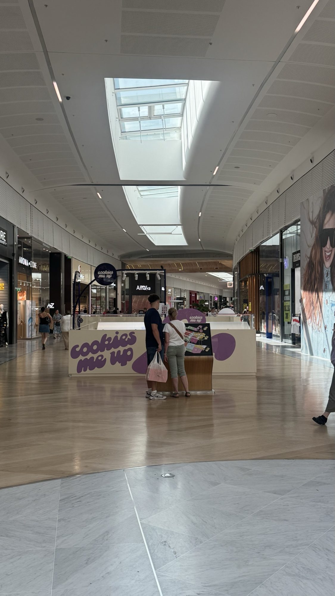 Cookies Me Up, kiosque en centre commercial