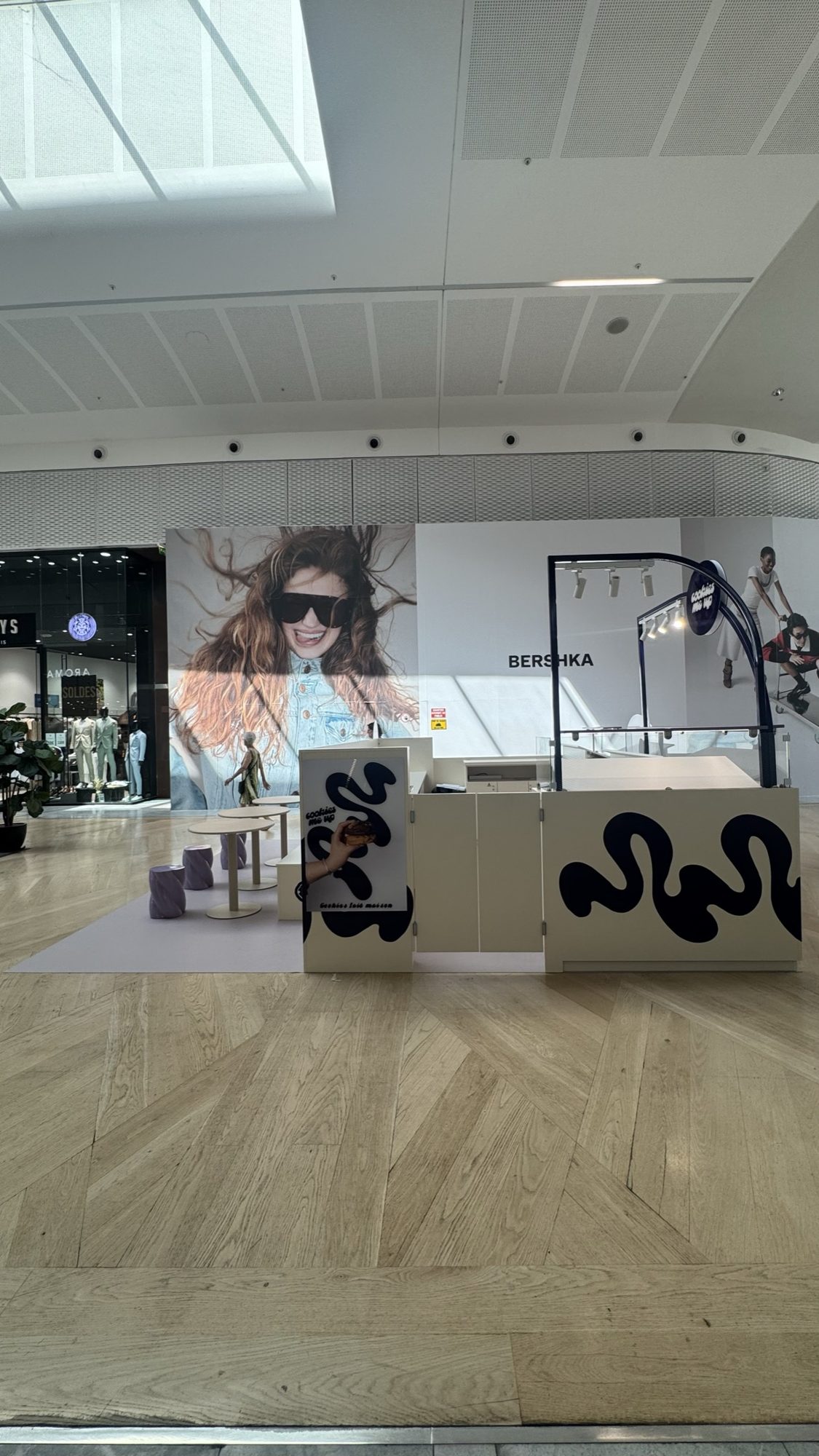 Cookies Me Up, kiosque en centre commercial