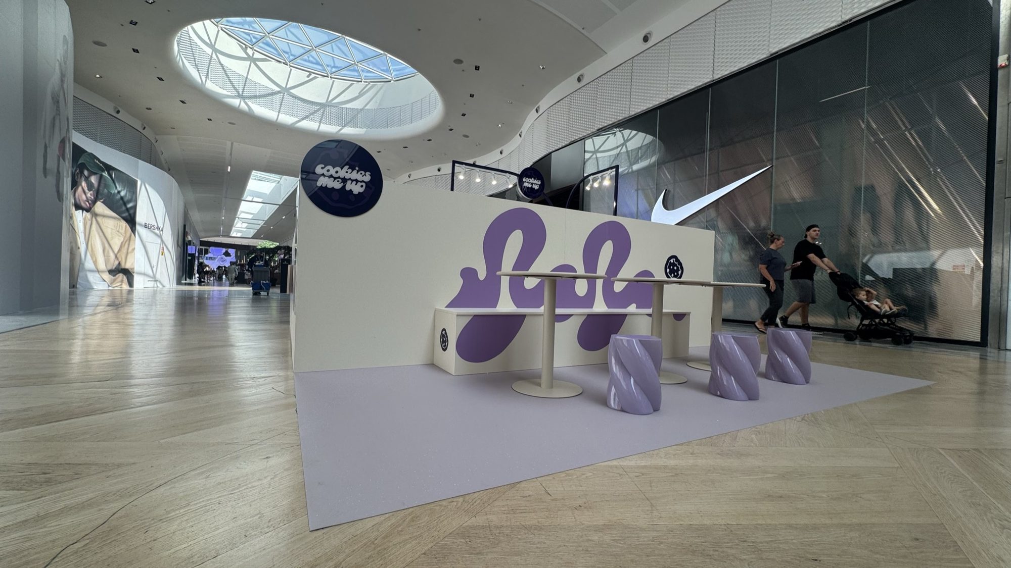 Cookies Me Up, kiosque en centre commercial