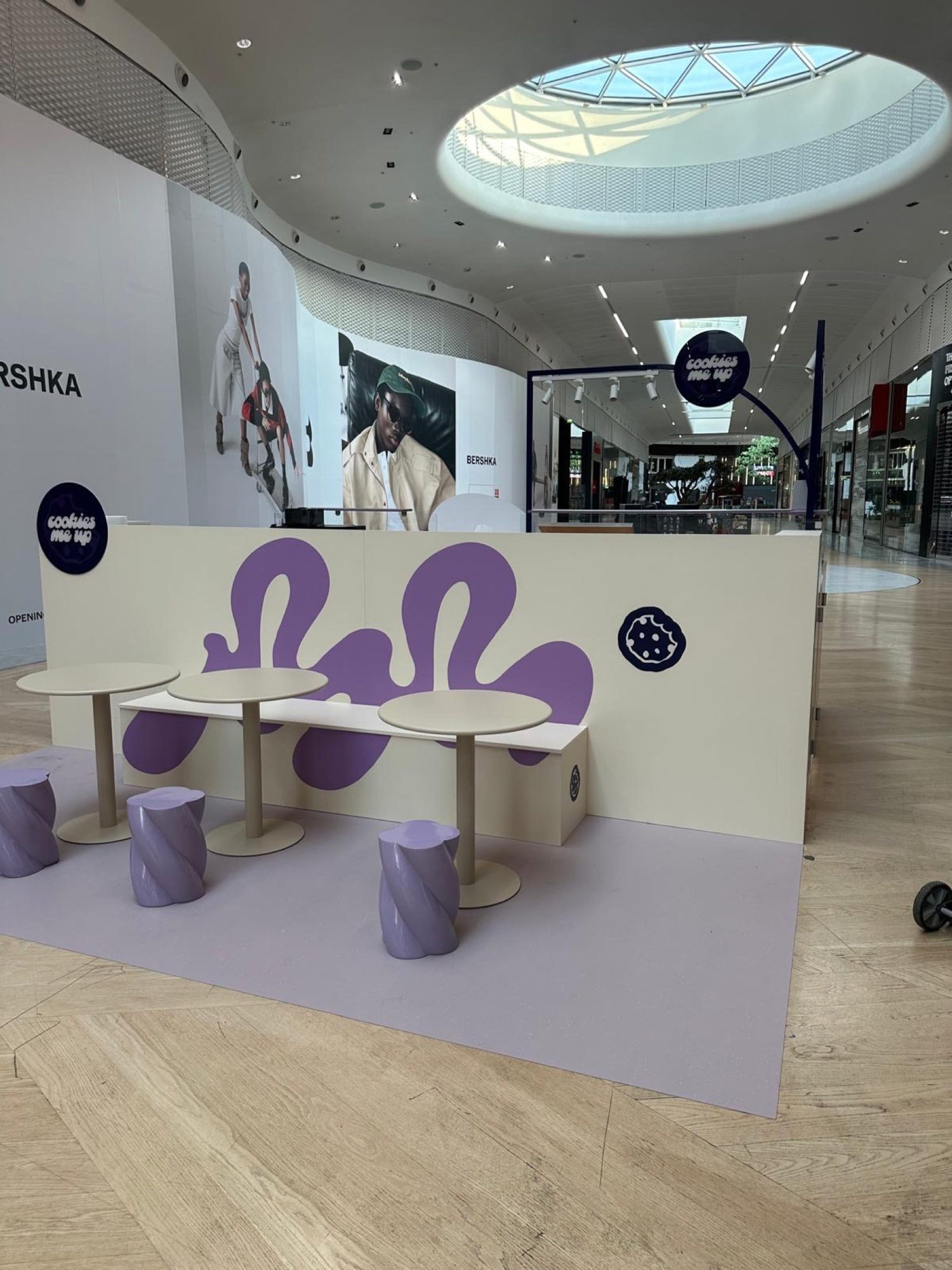 Cookies Me Up, kiosque en centre commercial